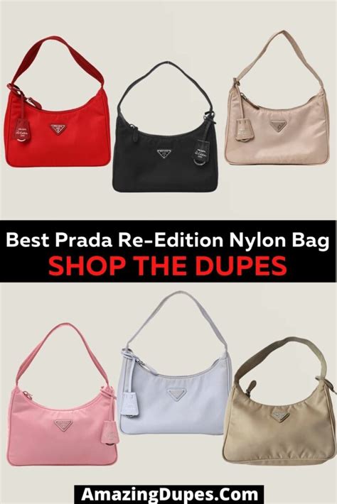 prada nylon dupe bag|prada cahier bag dupe.